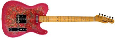 Fender Telecaster 69´Pink Paisley elgitarr