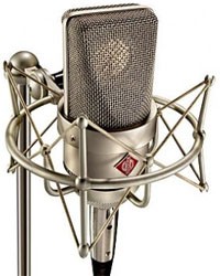 Mikrofon i mikrofonupphängning