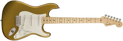 Fender Stratocaster guldfärgad