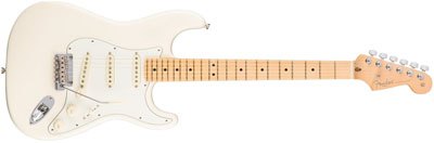 Fender Stratocaster vitfärgad